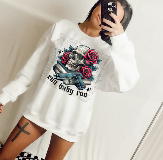 Run Baby Run Top Design