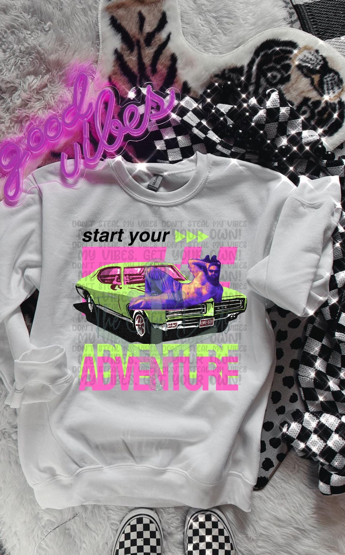 Start Your Adventure Brad Top Design