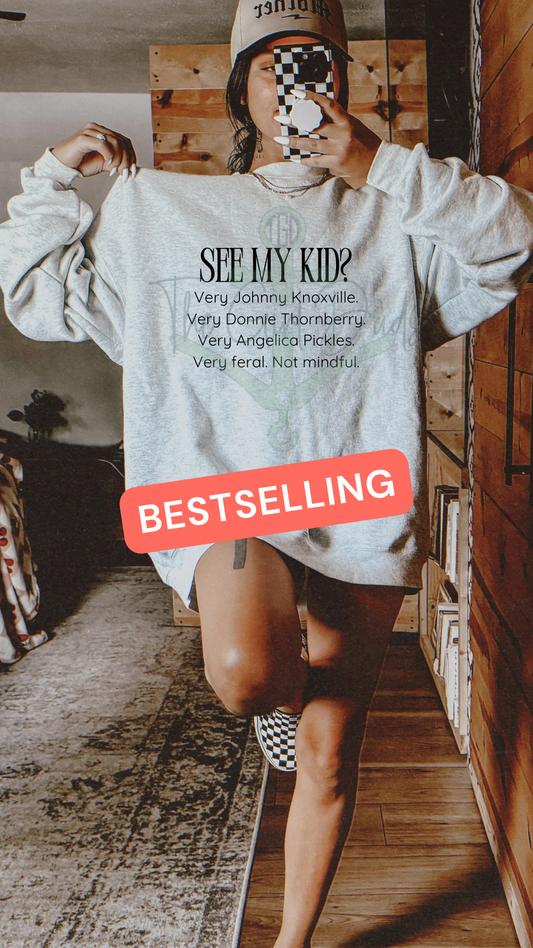 See My Kid Digital Download PNG