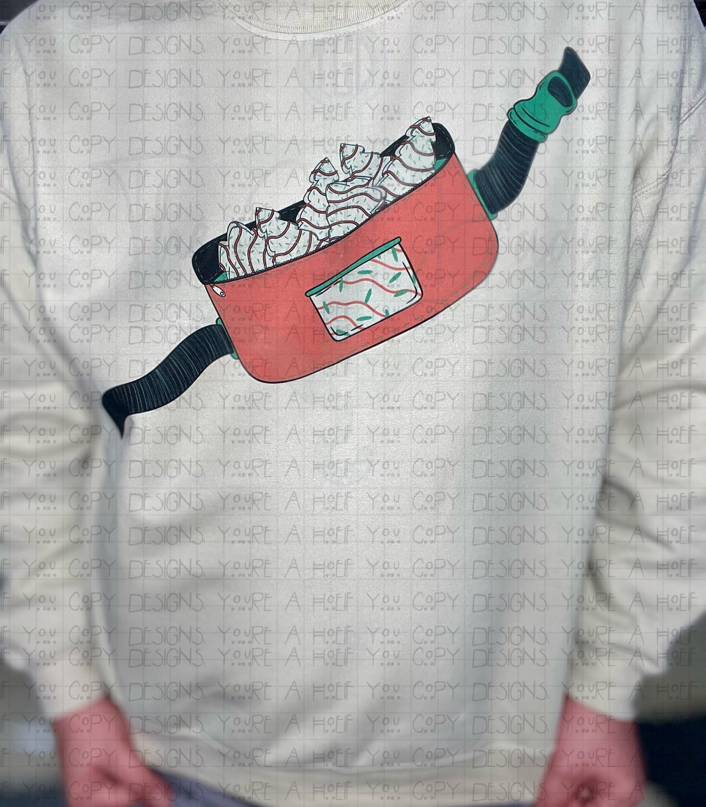 Tree Cake Pack Top Design