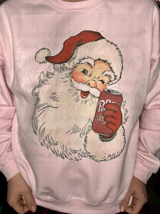 Vintage Dp Santa Top Design