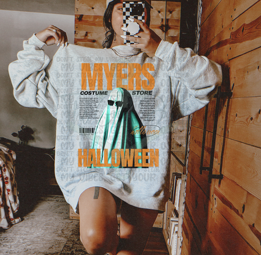 Myers Halloween Top Design