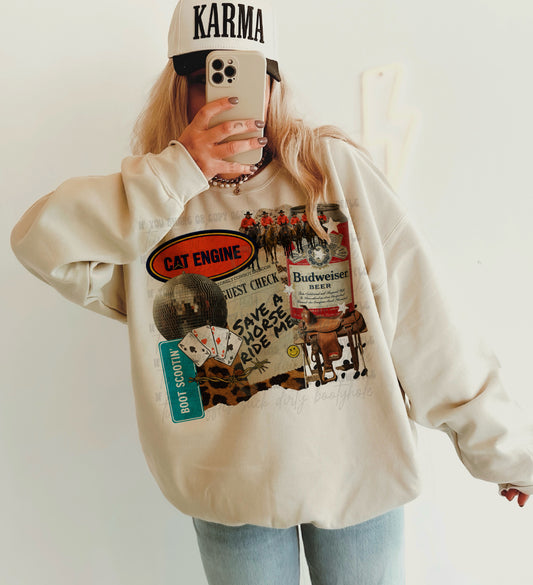 Save A Horse Ride Me Top Design