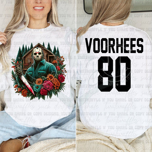 Voorhees Full Color Front & Back Top Design