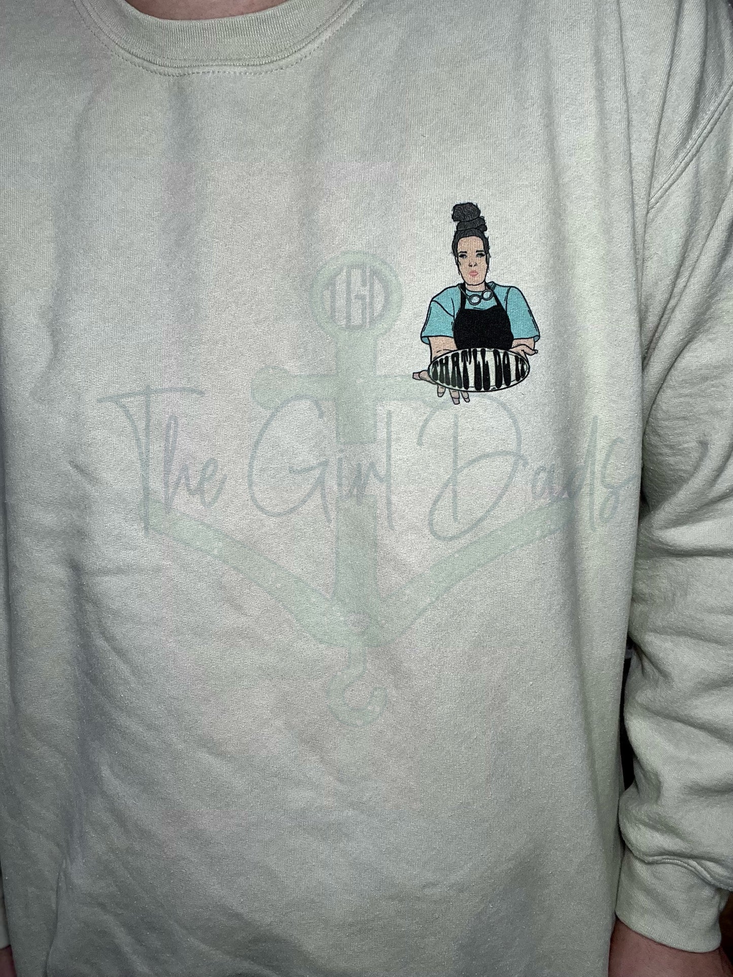 Another Day Another Dinner Front & Back Top Design