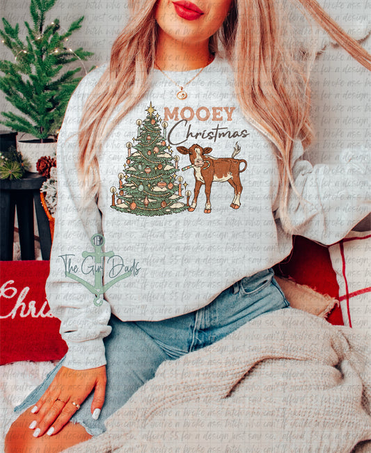 Mooey Christmas Top Design