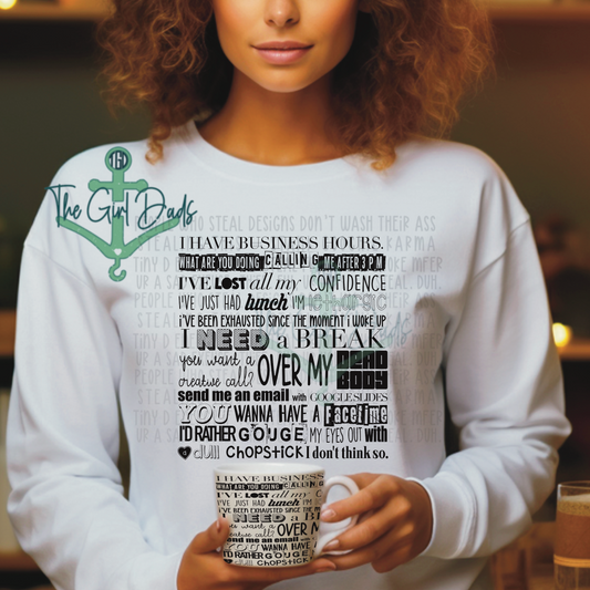 I have business hours Top Design