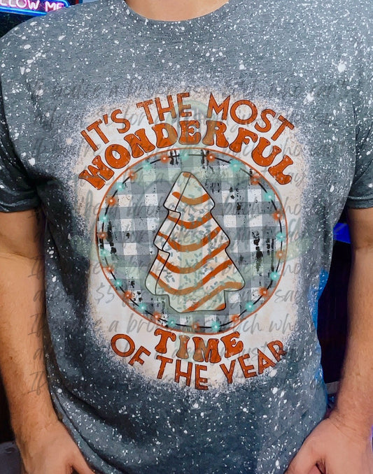 It's The Most Wonderful Time Of Year Cake Top Design