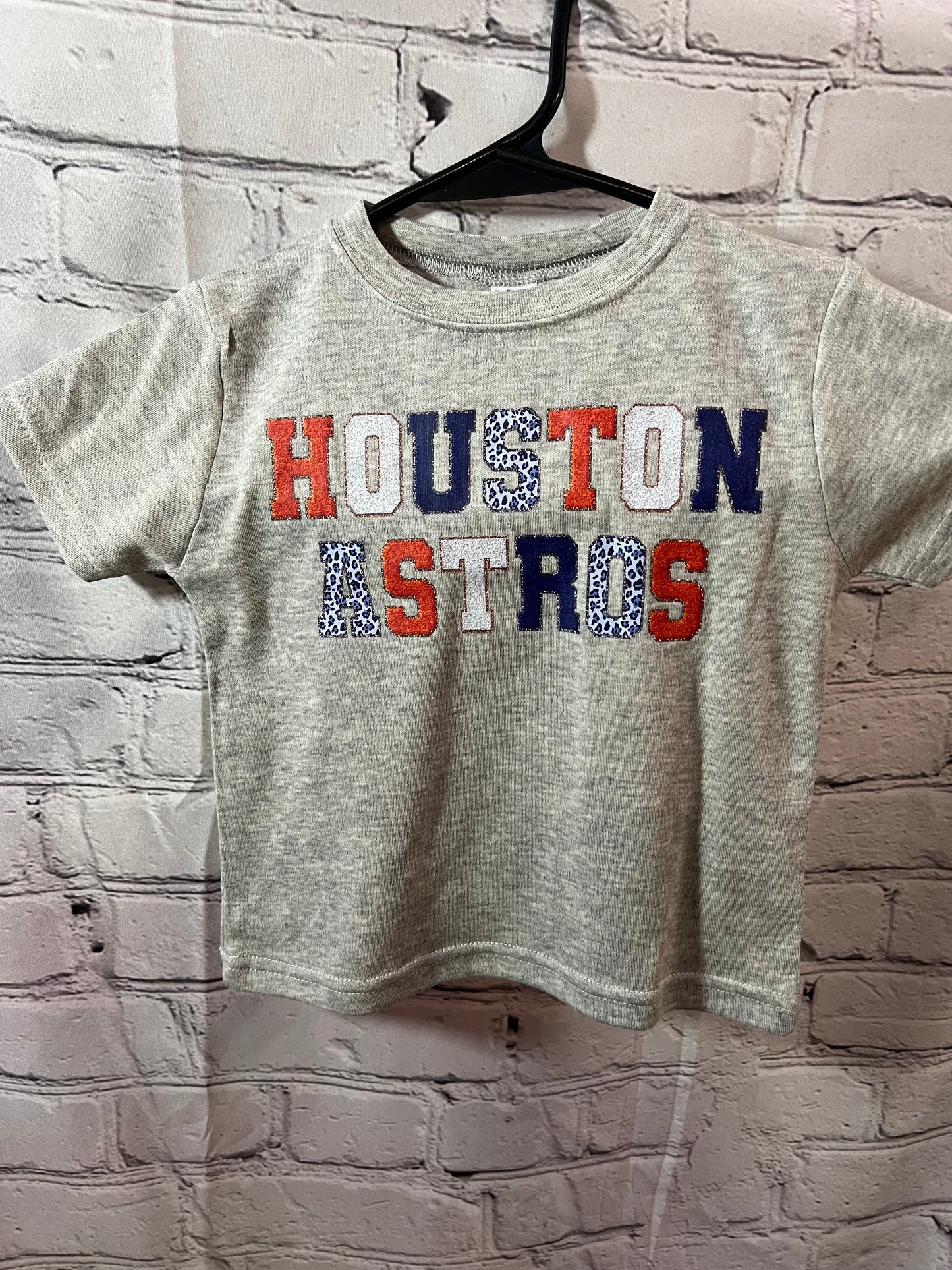 6-12 M RTS Houston Baseball Gray Tee