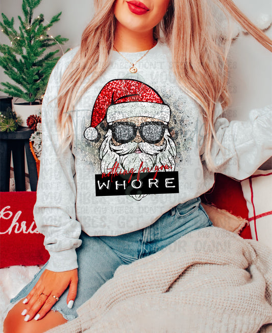 Nothing For You Whore Top Design