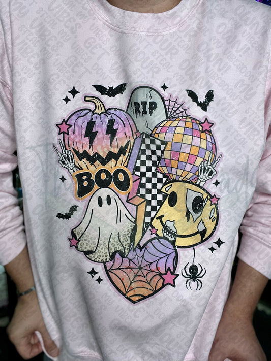 Retro Halloween Top Design