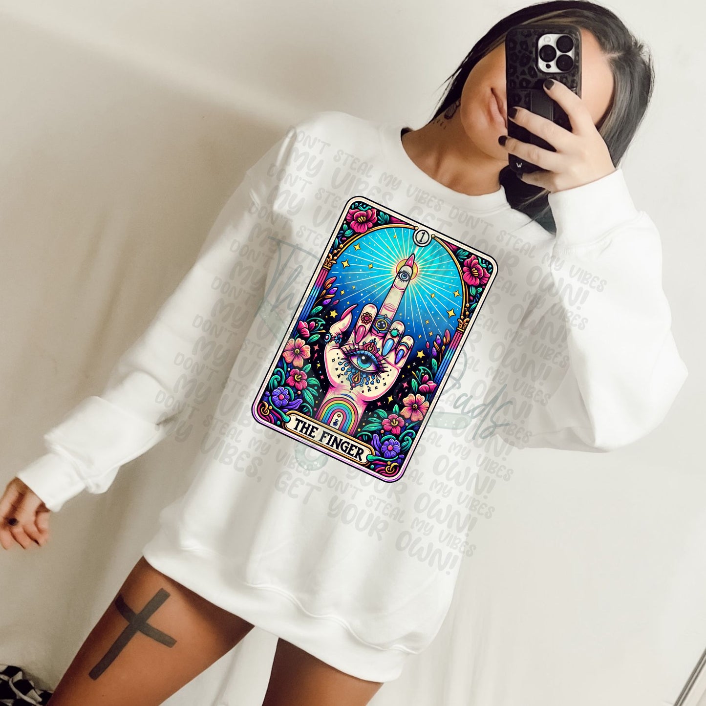 The Finger Tarot Card Top Design