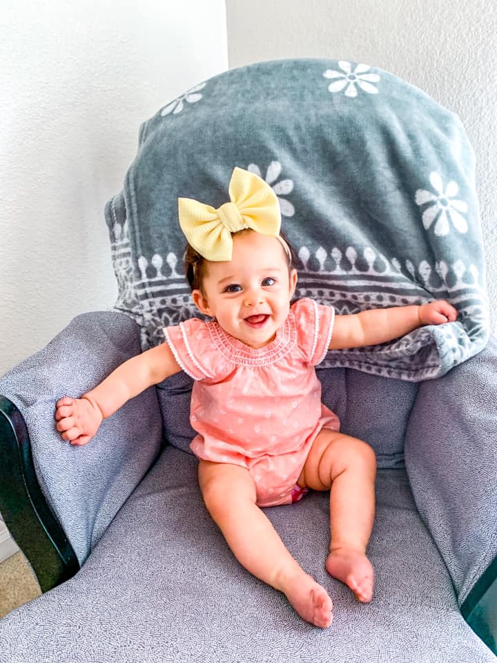 Soft Yellow Bow