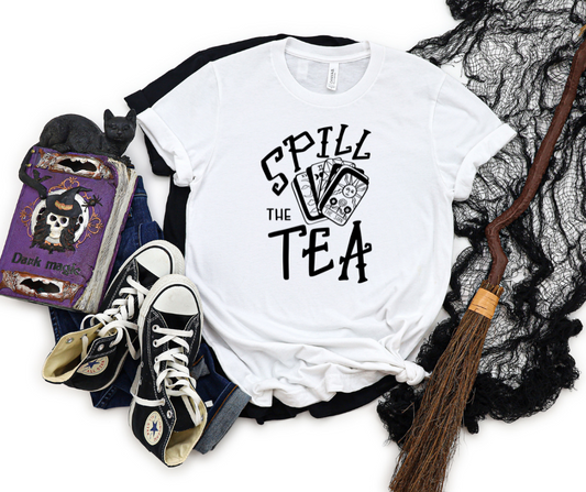 Spill the Tea Top  Design