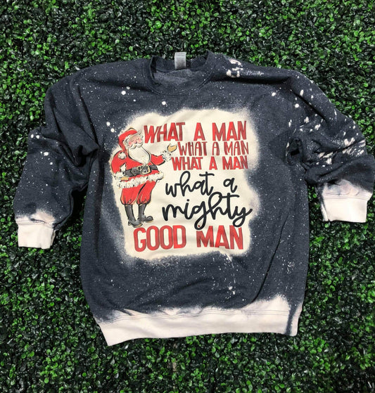 Mighty Good Man Top Design