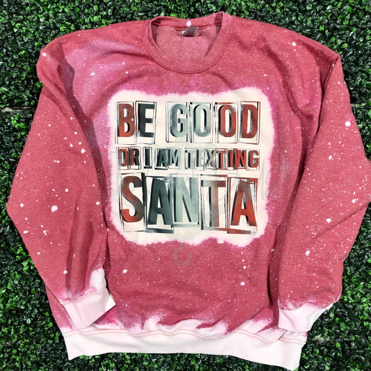 I am Texting Santa Top Design