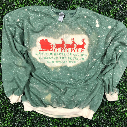 Search the Skies on Christmas Eve Top Design