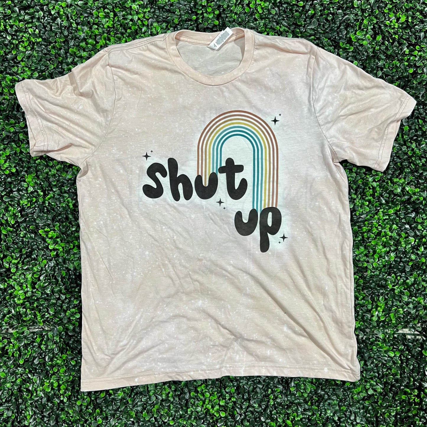 Shut Up Top Design
