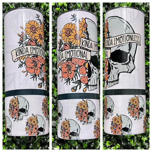Kinda Emotional Kinda Emotionless Drinkware