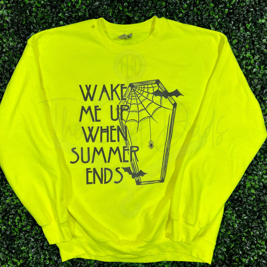 Wake Me Up When Summer Ends Top Design