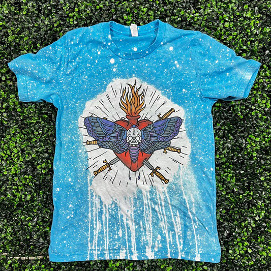 Moth Heart Top Design