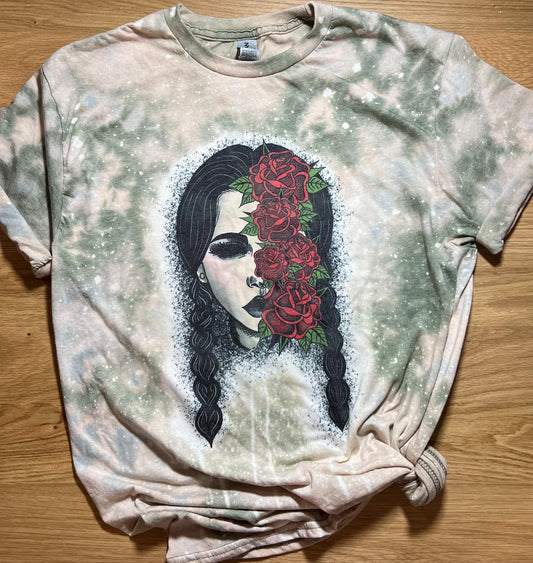 Roses and Wednesday Top Design