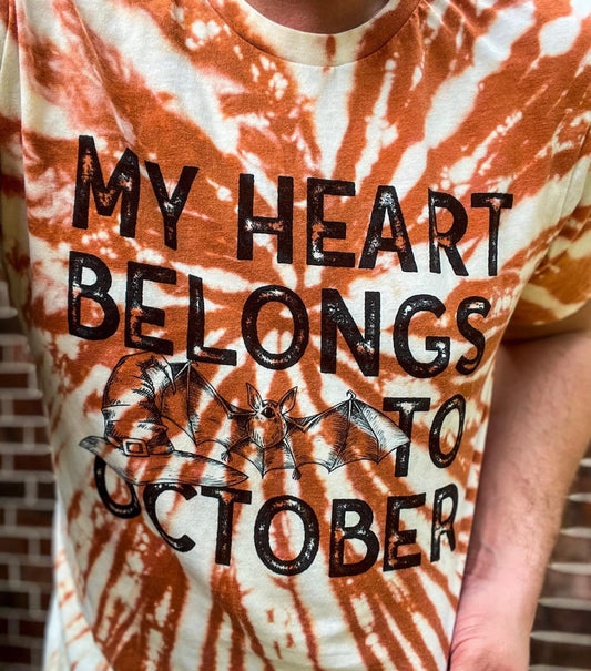 My Heart Belongs to October Top Design