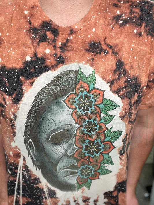 Floral Michael Myers Top Design
