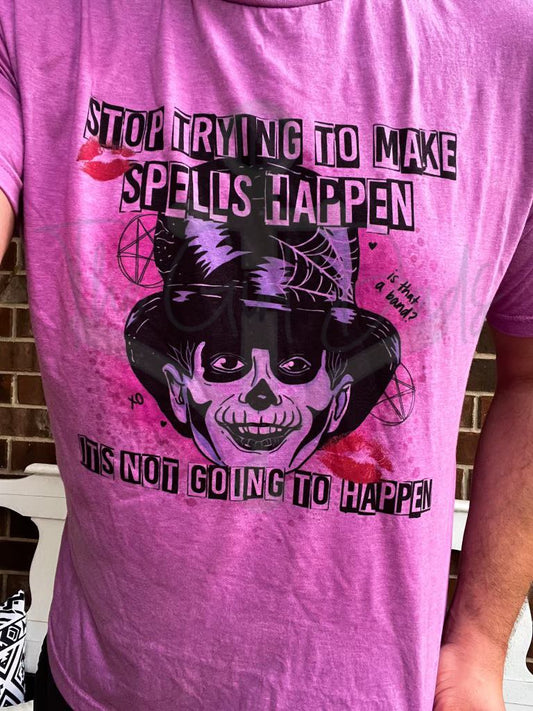 Stop Trying to Make Spell Happen Design