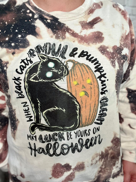 May Luck be Yours on Halloween Top Design