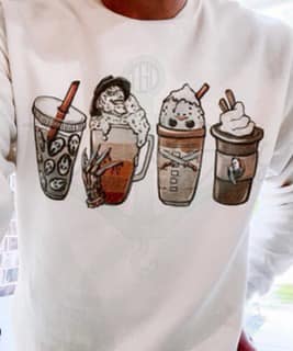 Horror Coffee Top Design