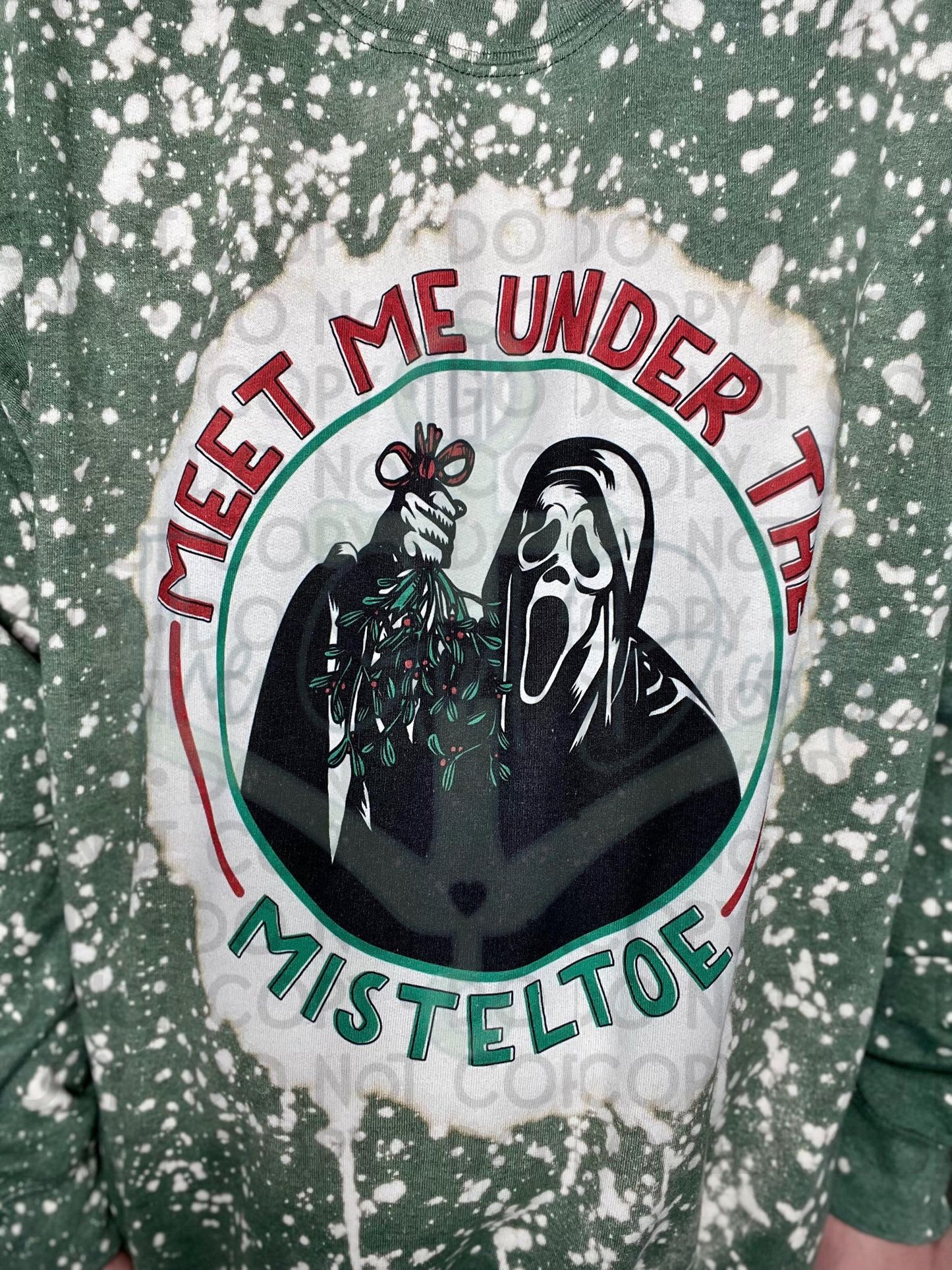 Meet Me Under the Mistletoe Top Design
