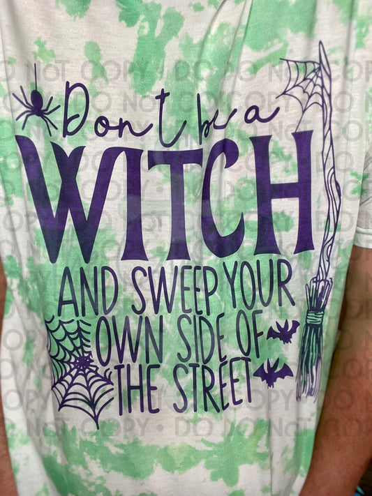 Sweep Your Own Side of the Street Top Design