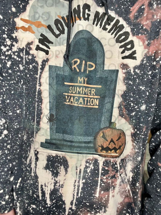 In Loving Memory My Summer Vacation Top Design