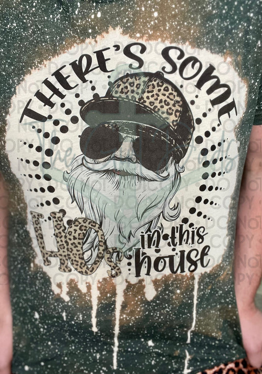 There's Some Hos in This House (Leopard) Top Design