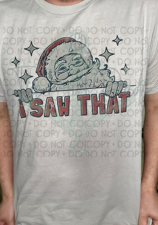 I Saw That Top Design