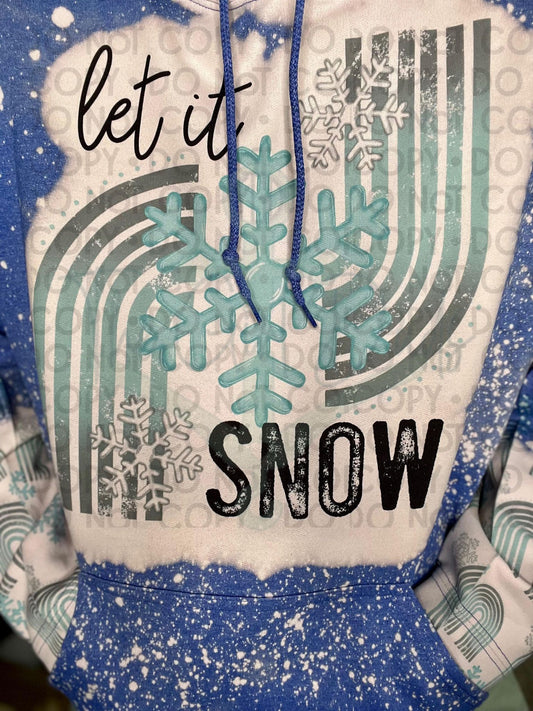 Let It Snow Top Design