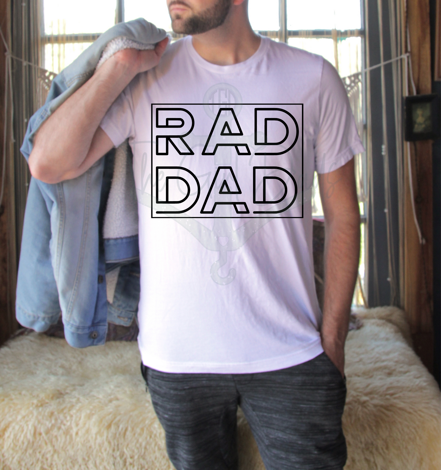 Rad Dad (No Color) Top Design