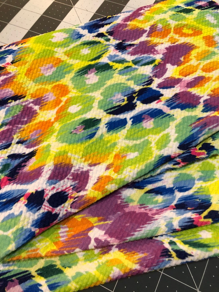 LF Leopard Bow Fabric
