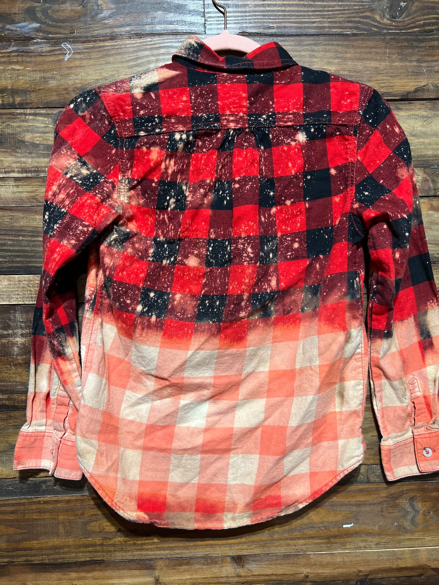 Flannel - YOUTH L (10/12) - Red & Black