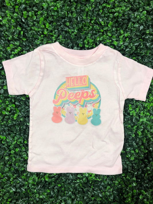 Hello Peeps Top Design