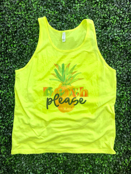 Beach Please Top Design