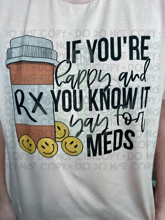 Yay For Meds Top Design