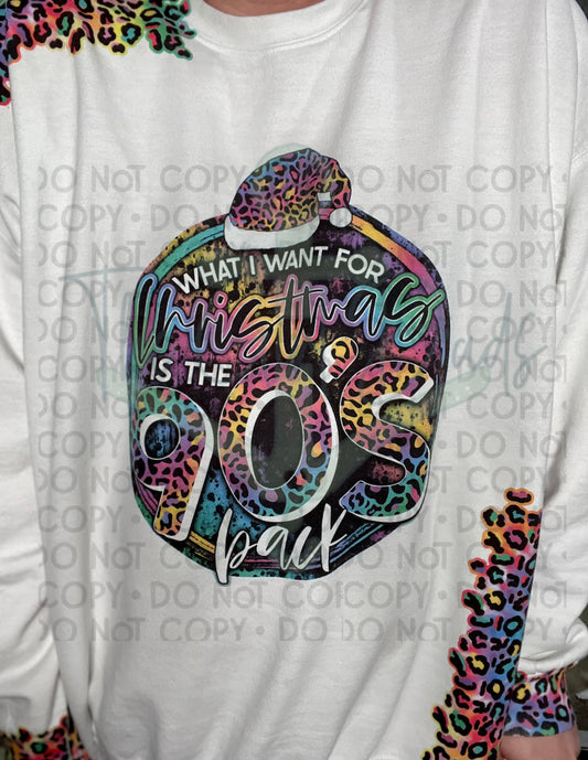 What I Want For Christmas Is The 90's Back Sweat-Set
