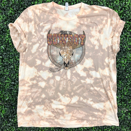 This Is Cowboy Country Top Design