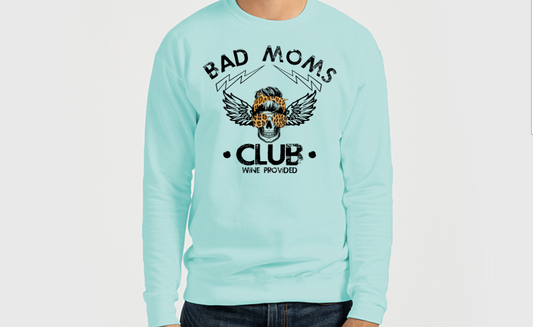 Cheetah Bad Moms Club Tee