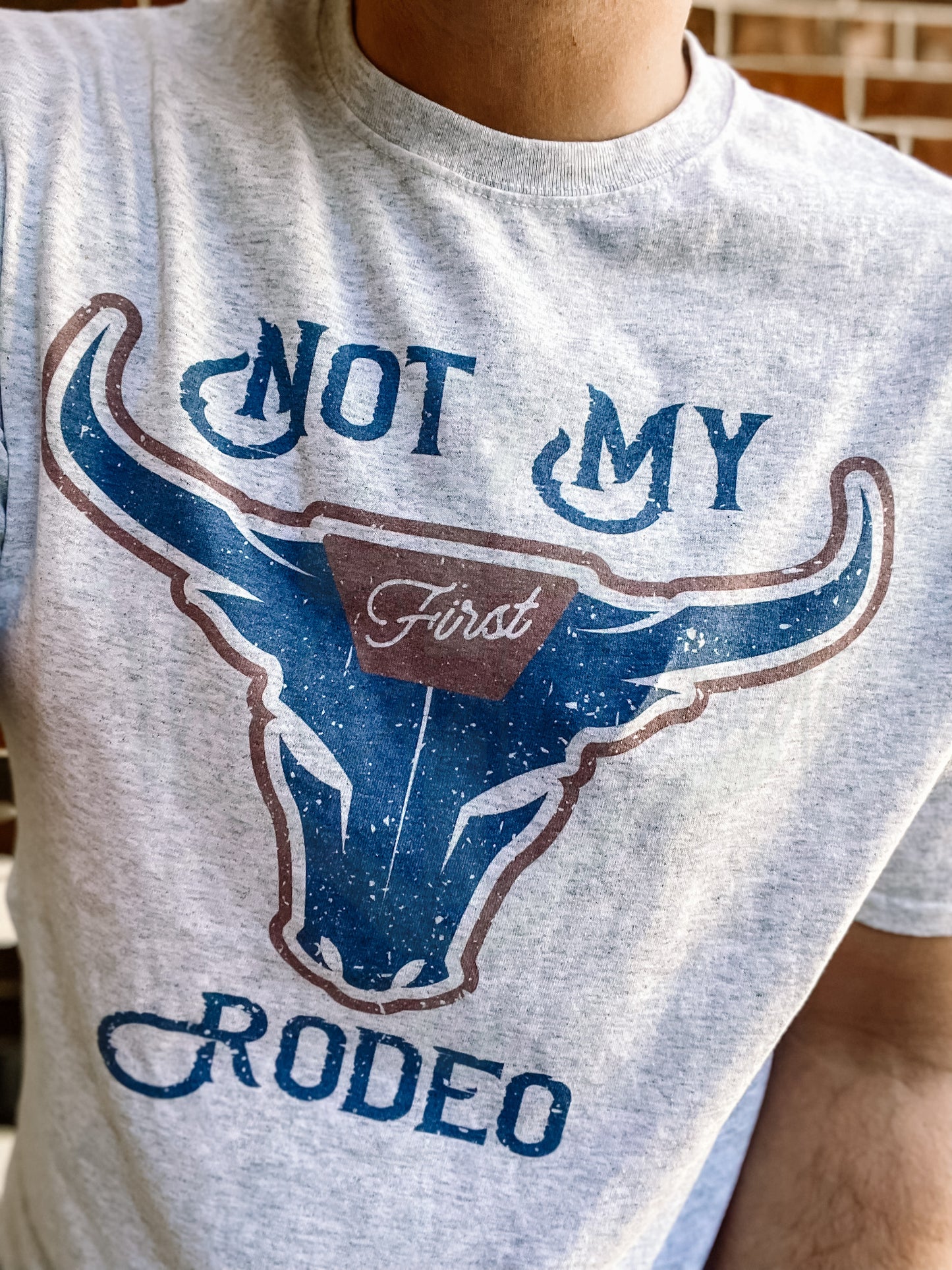 Not My First Rodeo Top Design