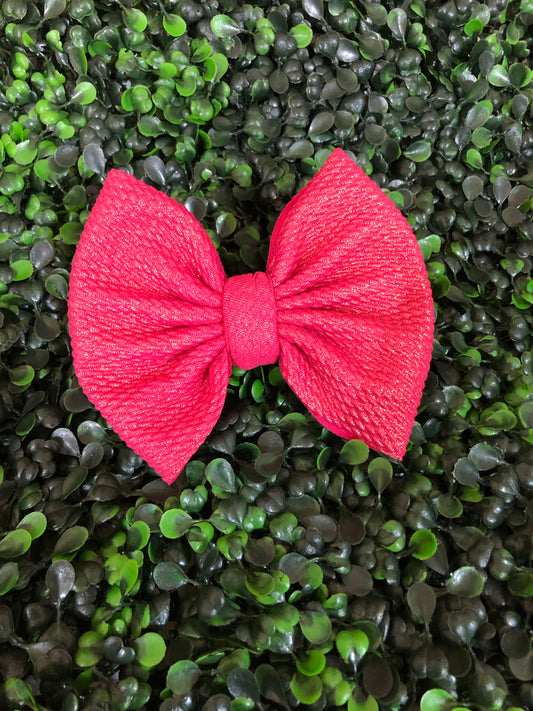 Shimmer Razz Bow