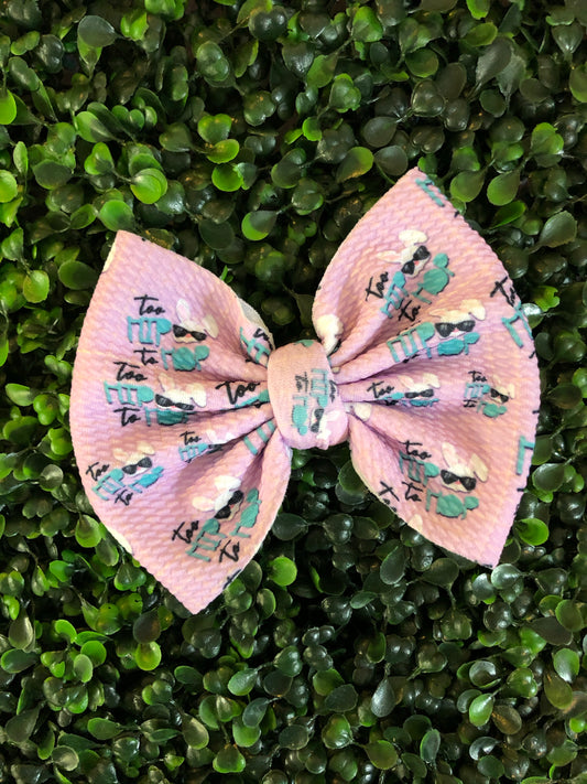 Too Hip to Hop Bow Fabric